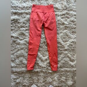 Salmon/Coral Gymshark Leggings